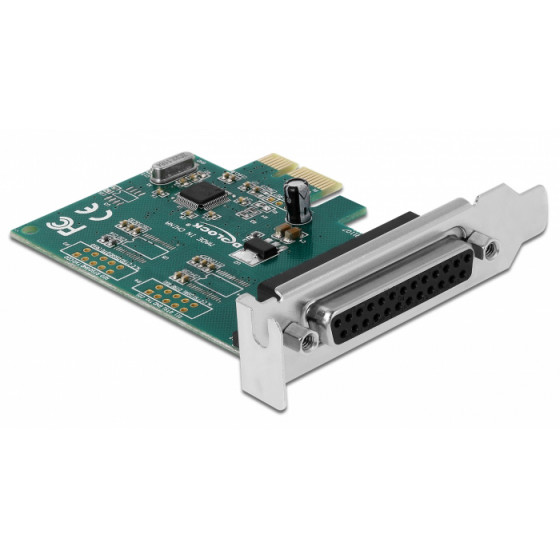 DELOCK PCI EXPRESS CARD �� 1X PARALLEL IEEE1284 - (90412)