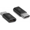 POWERTECH ADAPTER USB TYPE-C M �� MICRO USB F LONGER TIP - (CAB-UC043)
