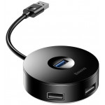 BASEUS USB HUB ROUND BOX ����� - (CAHUB-U01)