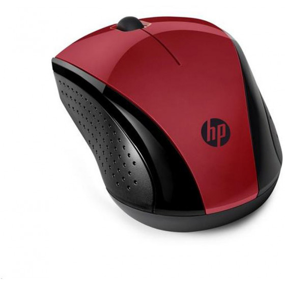 HP WIRELESS MOUSE 220 SUNSET RED - (7KX10AA)