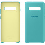 SAMSUNG GALAXY S10 PLUS SILICONE COVER GREEN - (EF-PG975TGEGWW)