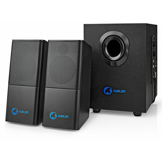 NEDIS GAMING SPEAKERS 2.1 USB POWERED 3.5MM JACK 33 W - (GSPR10021BK)