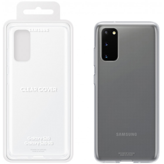 SAMSUNG ���� ��� S20 G980 CLEAR COVER TRANSPARENT - (EF-QG980TTEGEU)