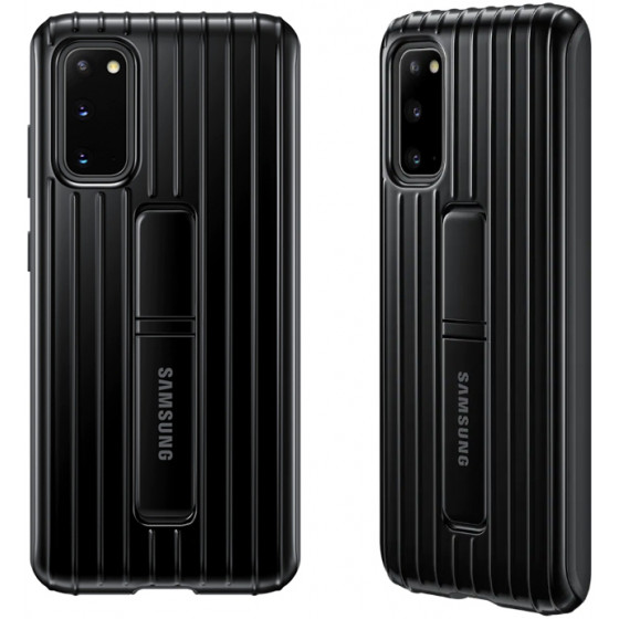 SAMSUNG ���� ��� S20 G980 PROTECTIVE STANDING COVER BLACK - (EF-RG980CBEGEU)