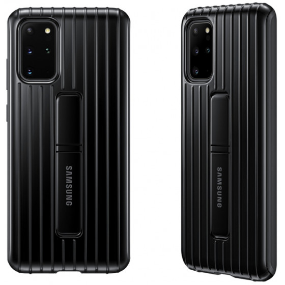 SAMSUNG ���� ��� S20 PLUS G985 PROTECTIVE STANDING COVER BLACK - (EF-RG985CBEGEU)