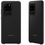 SAMSUNG ���� ��� S20 ULTRA G988 SILICONE COVER BLACK - (EF-PG988TBEGEU)