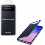 SAMSUNG ���� ��� S10 LITE G770 S VIEW WALLET COVER BLACK - (EF-EG770PBEGEU)