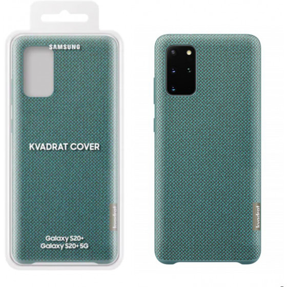 SAMSUNG ���� ��� S20 PLUS G985 KVADRAT COVER GREEN - (EF-XG985FGEGEU)