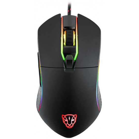 MOTOSPEED V30 WIRED GAMING MOUSE BLACK COLOR