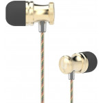 UIISII EARPHONES US80 METAL HI-FI ����� - (US80-GD)
