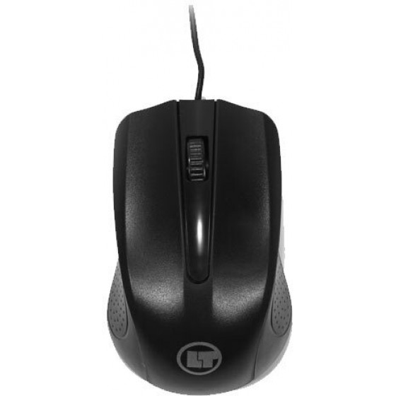 LAMTECH WIRED OPTICAL MOUSE 1000DPI BLACK - (LAM021202)