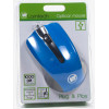 LAMTECH WIRED OPTICAL MOUSE 1000DPI BLUE - (LAM021240)