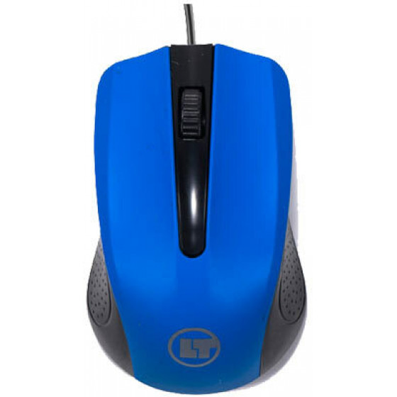LAMTECH WIRED OPTICAL MOUSE 1000DPI BLUE - (LAM021240)