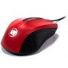 LAMTECH WIRED OPTICAL MOUSE 1000DPI RED - (LAM021233)