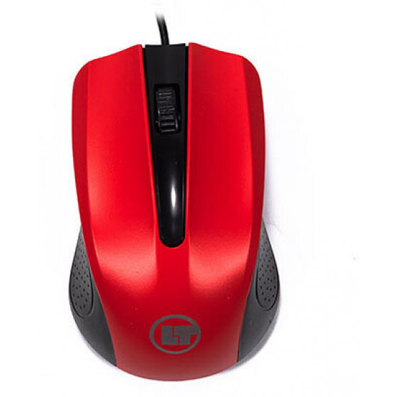 LAMTECH WIRED OPTICAL MOUSE 1000DPI RED - (LAM021233)
