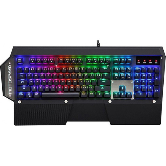 MOTOSPEED CK88 WIRED MECHANINAL KEYBOARD RGB GR LAYOUT