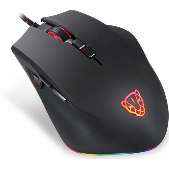 MOTOSPEED V80 WIRED GAMING MOUSE BLACK COLOR