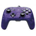 PDP FACEOFF DELUXE+ AUDIO NINTENDO SWITCH CONTROLLER ����������� PURPLE CAMO - (500-134-EU-CM05)