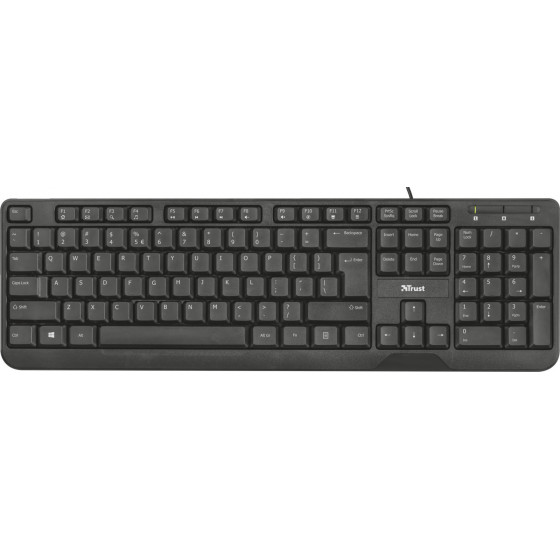 TRUST ZIVA MULTIMEDIA GR KEYBOARD - (22177)