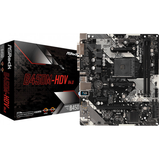 ASROCK B450M-HDV R4.0