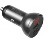 BASEUS ��������� ����������� 2X USB 4.8A 24W ������ - (CCBX-0G)
