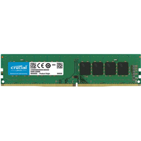 Crucial ����� RAM 4GB DDR4-2666Mhz UDIMM - (CT4G4DFS8266)
