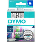 DYMO Standard 53710 ������ ������������� 24 mm x 7 m black on transparent - (S0720920)