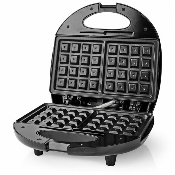 NEDIS Waffle Plate 750 W Black - (KAWP200BK)
