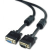 CABLEXPERT PREMIUM VGA EXTENSION DUAL-SHIELDED 2xFERRITE 1.8M CABLE BLACK - (CC-PPVGAX-6B)
