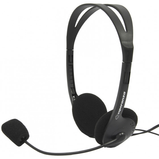 ESPERANZA Headphones �� ��������� Scherzo 2x 3.5mm 2.5m ����� - (EH102)