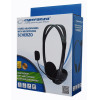 ESPERANZA Headphones �� ��������� Scherzo 2x 3.5mm 2.5m ����� - (EH102)