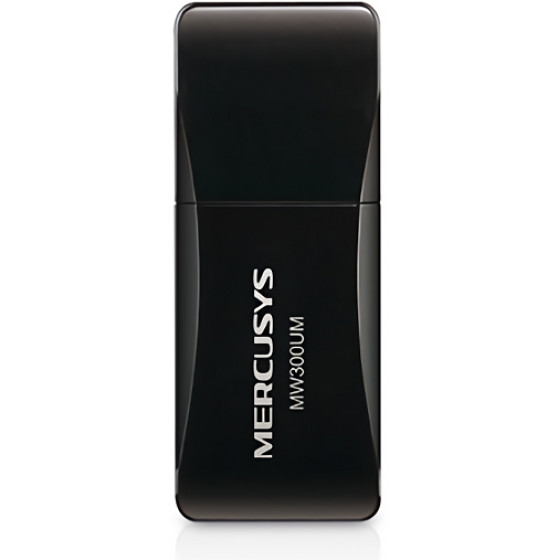 MERCUSYS Wireless Mini USB Adapter 300Mbps Ver. 3 - (MW300UM)