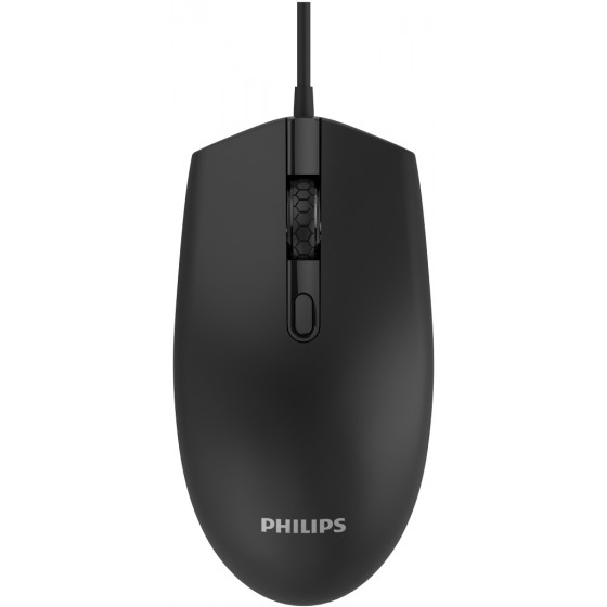 PHILIPS ��������� ������� SPK7204-BK 1200DPI USB 4 ������� ����� - (SPK7204-BK)