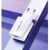 USAMS ��������� ������ T22 1x USB QC3.0 18W 3A ������ - (CC83TC01)