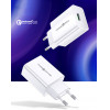 USAMS ��������� ������ T22 1x USB QC3.0 18W 3A ������ - (CC83TC01)