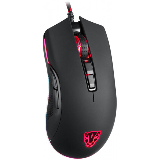 Motospeed V60 Wired gaming mouse black color