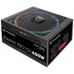 Thermaltake PC Power Supply SMART PRO RGB 650W 80+ Bronze - (PS-SPR-0650FPCBEU-R)