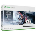 MICROSOFT XBOX ONE S WHITE 1TB JEDI FALLEN ORDER - (234-01098)