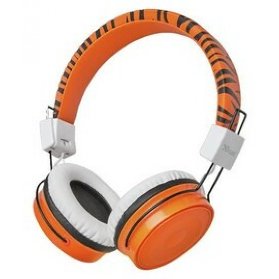 TRUST comi bluetooth wireless kids headphones orange - (23583)