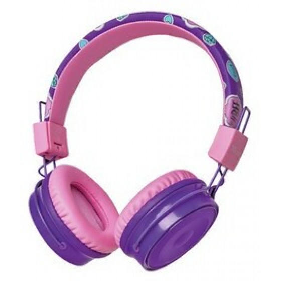 TRUST comi bluetooth wireless kids headphones purple - (23608)