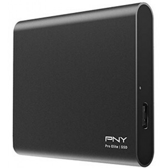 PNY portable CS2060 500 GB SSD USB 3.1 black - (PSD0CS2060-500-RB)