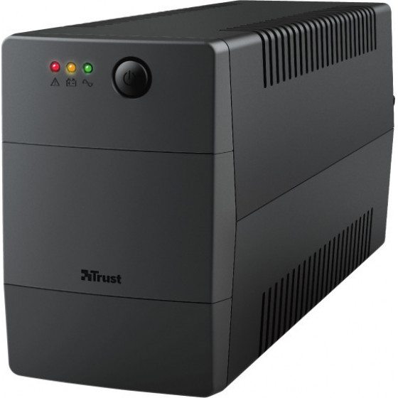 TRUST Paxxon 800va ups with 2 standard wall power outlets - (23503)