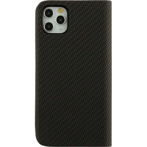 IDOL 1991 ���� ��� IPHONE 11 PRO ELITE ANTI-RFID BOOK STAND BLACK - (5205308259739)