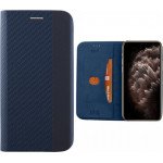 IDOL 1991 ���� ��� IPHONE 11 PRO ELITE ANTI-RFID BOOK STAND BLUE - (5205308259746)