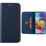 IDOL 1991 ���� ��� SAMSUNG A51 A515 ELITE ANTI-RFID BOOK STAND BLUE - (5205308257780)