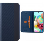 IDOL 1991 ���� ��� SAMSUNG A71 A715 6.7 ELITE ANTI-RFID BOOK STAND BLUE - (5205308257803)
