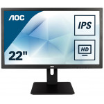 AOC Led IPS Monitor 22 with speakers - (I2275PWQU)