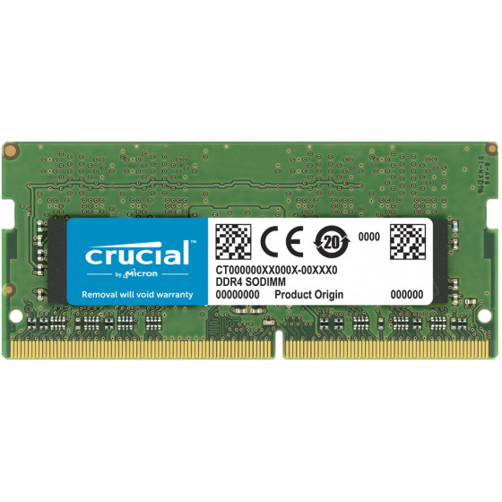 Crucial 16GB DDR4 2666 SODIMM - (CT16G4SFD8266)