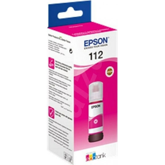 Epson 112 EcoTank Pigment Magenta ink bottle - (C13T06C34A)