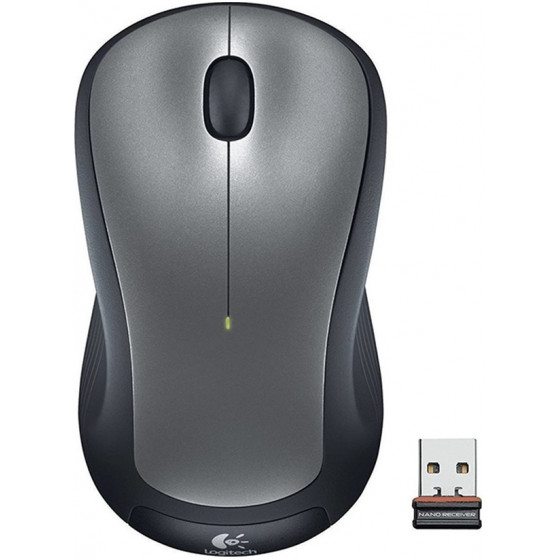 Logitech M310 Optical Mouse Silver Wireless - (910-003986)